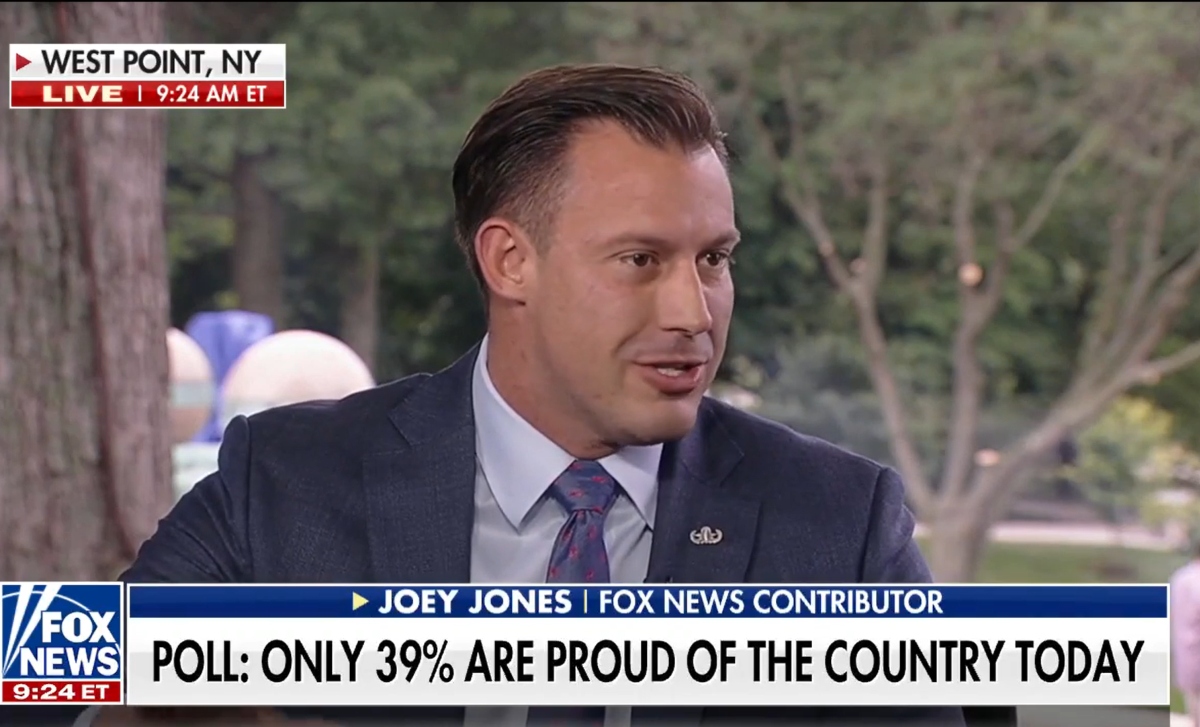 WATCH: Fox News’ Joey Jones Gives Inspiring Message to Americans