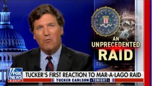 WATCH: Tucker Carlson: &#8216;Obviously&#8217; Biden&#8217;s DOJ Set To Indict Trump Following Raid